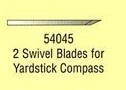 2 Blades for Yardstick Compass
