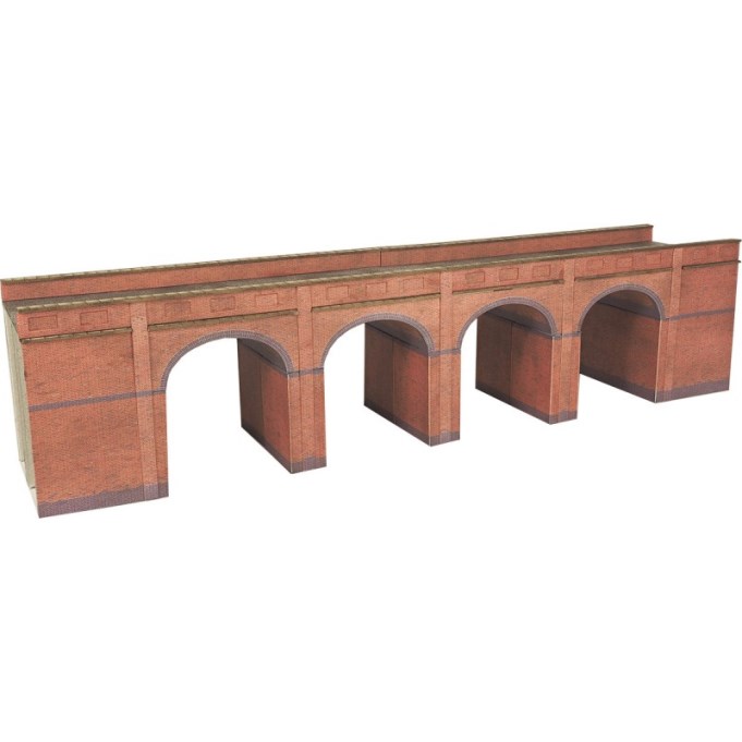 N Red Brick Viaduct Kit