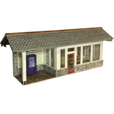 N Scale Modern Platform Shelter N Scale Modern Platform Shelter