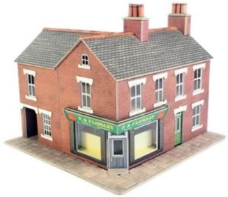 OO/HO Low Relief Red BrickShop Fronts OO/HO Low Relief Red BrickShop Fronts