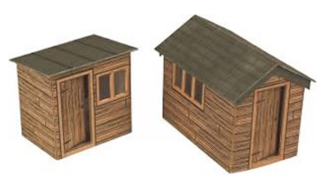 OO/HO Garden Sheds Minikit 