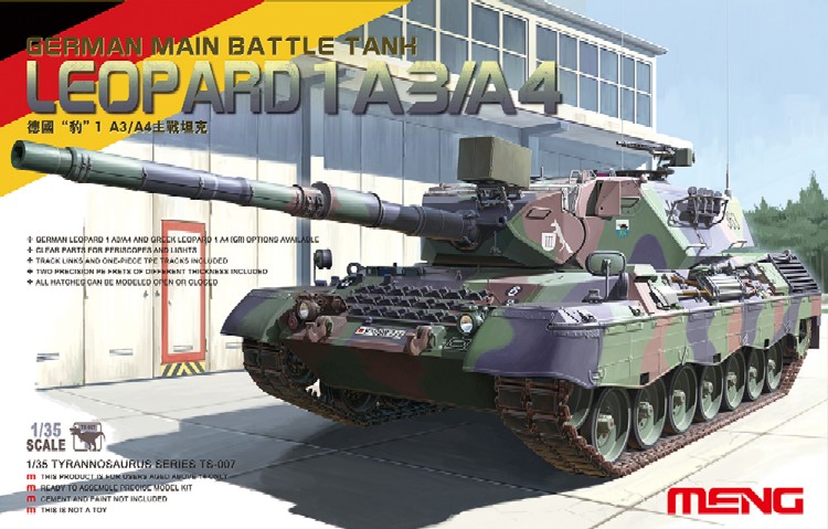 1/35 Leopard 1 A3/A4 German Tank