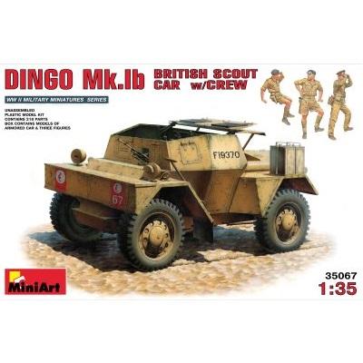 1/35 Dingo Mk.1B British Scout Car with Crew
