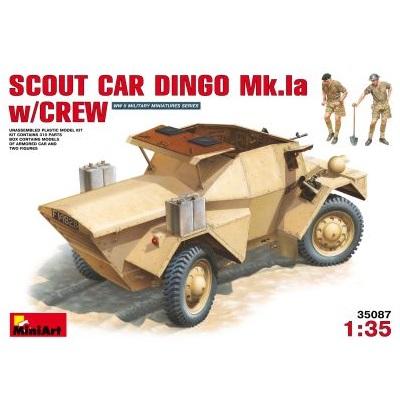 1/35 British Scout Car Dingle Mk1a with Crew