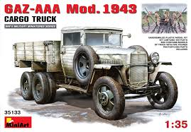 1/35 GAZ-AAA Mod 1943 Cargo Truck 