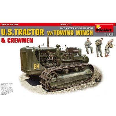 1/35 US Tractor with Towing Winch & Crewmen. Special Edition
