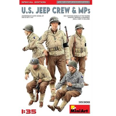 1/35 US Jeep Crew and MP's Special Edition