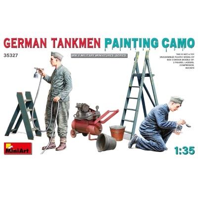 1/35 German Tankmen Painting Camo