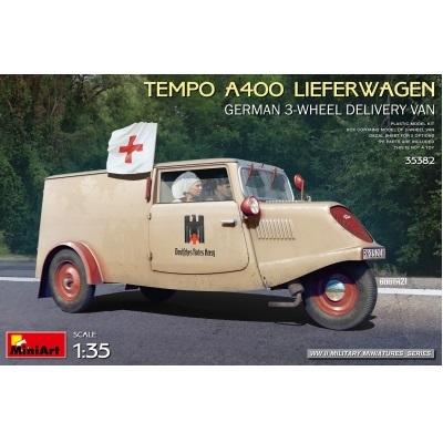 1/35 Tempo A400 Lieferwagen. German 3-Wheel Delivery Van