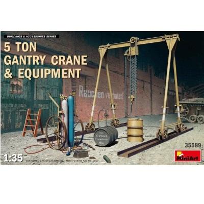 1/35 5 Ton Gantry Crane & Equipment