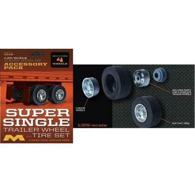 1/25 Trailer Wheel/Tire set (6)