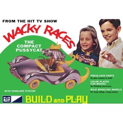 1/32 Wacky Races Compact Pussycat (Snap Kit) 