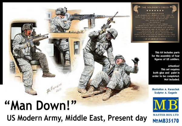 1/35 Man Down! US Modern Army Middle East (4)