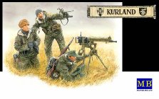 1/35 German Machine Gun Crew W/MG08 Gun, Eastern Front Kurland '44 (3)