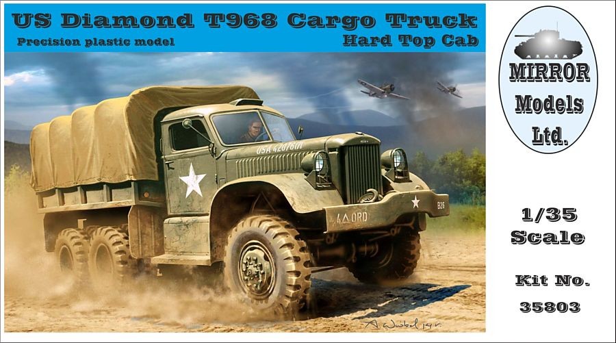 1/35 US Diamond T 968 Hardtop Cab Cargo Truck