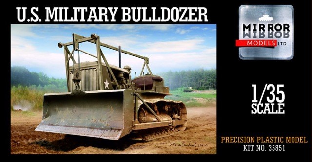 US Army Military bulldozer 1/35