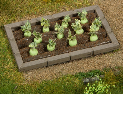 Vege Bed Edgings (2) 6.5x4cm