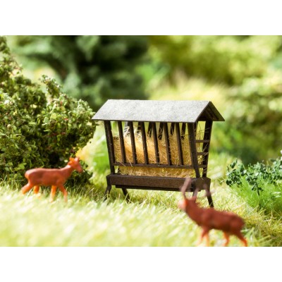 HO Covered Feeding Trough- Laser Cut HO Covered Feeding Trough- Laser Cut