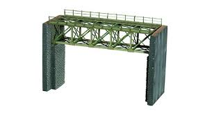 N Steel Bridge w/Bridge Heads 