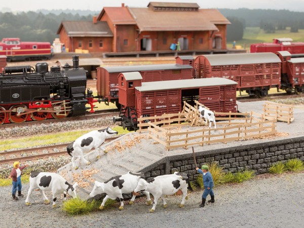 Scenery Set - Cattle Transport HO