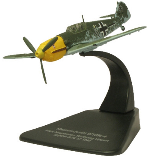 1/72 Messerschmitt Bf 109E-4 Hauptmann Wolfgang Lippert GrpKdr II/JG27 1940