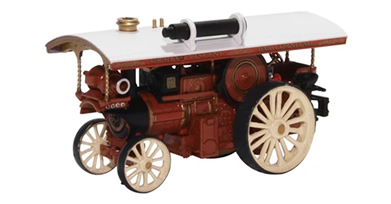 Burrell 8NHP DCC Showmans Locomotive Brown