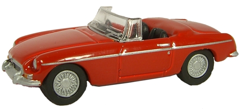 1/76 MGB Roadster (Tartan red)