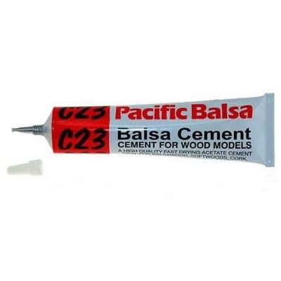 Pacific Balsa Cement- 25ml C23 for Wood Models