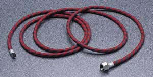 A-1/8-6 6' Braided Airhose with Couplings