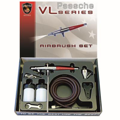 Paasche VL Airbrush Set with All Three Heads
