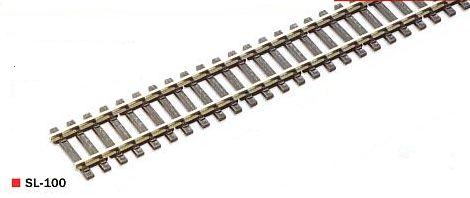 OO/HO Track Wooden Sleeper type Code 100 Nickel Silver Rail