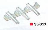 OO-9/N Scale Insulated Rail Joiners Code 80