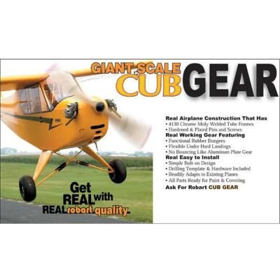 1/5 Scale Piper Cub Landing Gear (set)