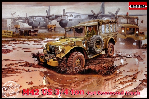 1/35 M42 US 3/4-Ton 4x4 US Command Truck