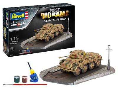 1/76 First Diorama Set - Sd.Kfz. 234/2 Puma 1/76 First Diorama Set - Sd.Kfz. 234/2 Puma