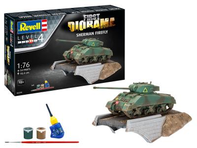 1/76 First Diorama Set - Sherman Firefly 