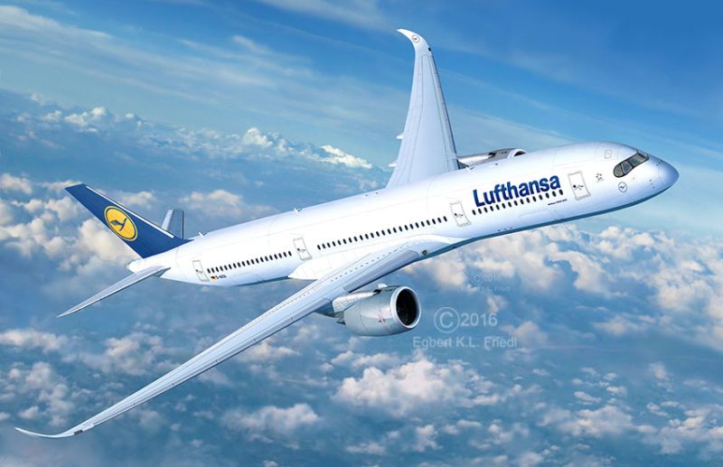 1/144 Airbus A350-900 Lufthansa