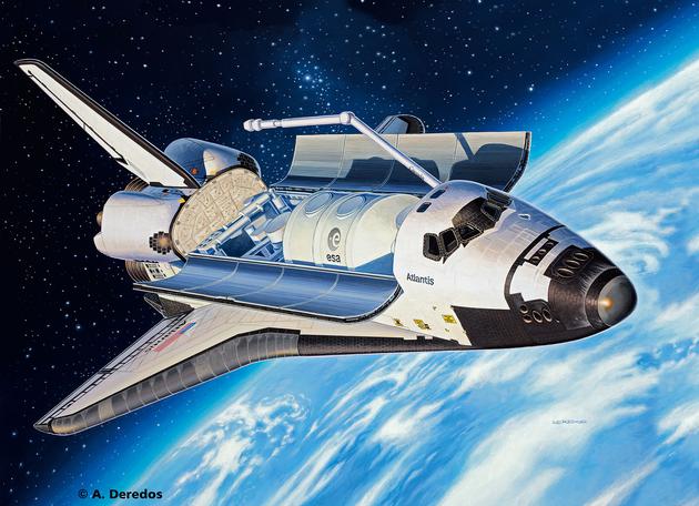 1/144 Space Shuttle Atlantis 