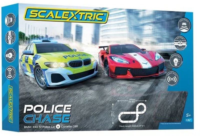 UK Police Chase Slotcar set
