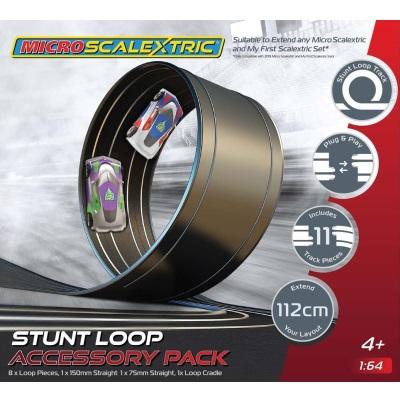Micro Scalextric Track Stunt Extension Pack - Stunt Loop 
