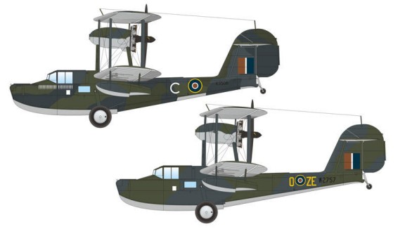 1/48 Walrus Mk I Air Sea Rescue Biplane (Ltd Edition)