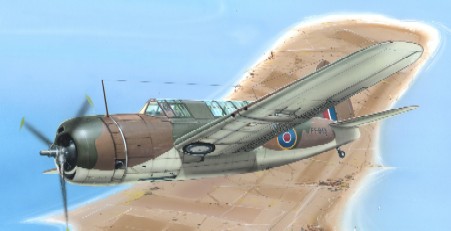 1/72 WWII Bermuda Mk I British Bomber