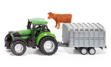 Tractor with Stock Trailer