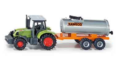 Tractor with Vacuum Trailer Tractor with Vacuum Trailer