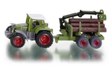 Tractor withy Forestry Trailer