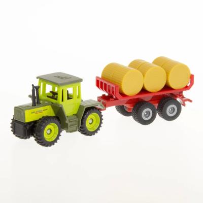 MB Tractor with Trailer for Bales
