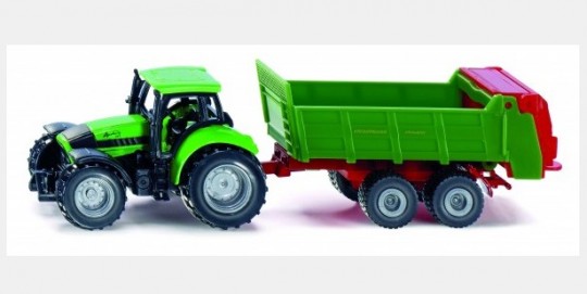Deutz-Fahr Tractor with Spreader Deutz-Fahr Tractor with Spreader