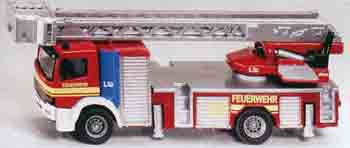 1/87 Mercedes Snorkel Ladder Fire Engine
