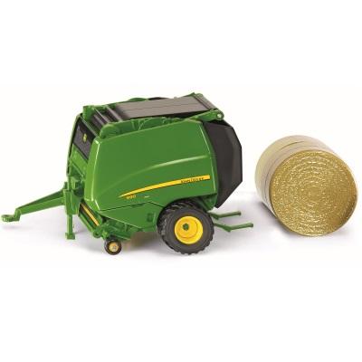 1:32 John Deere 990 Round Hay Baler with Round Bale