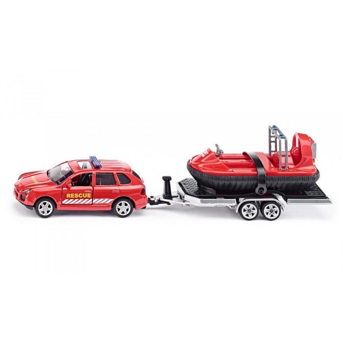 Porsche Cayenne with Trailer & rescue